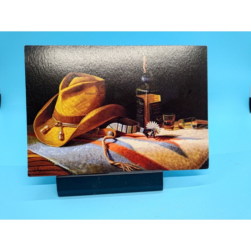 Leanin' Tree Birthday Card Frameable Gift Card Western Tradition By Sue Krzyston